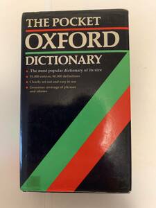 THE POCKET OXFORD DICTIONARY