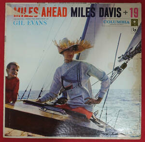 見本盤! US Columbia CL 1041 完全オリジナル 6EYES MILES AHEAD / Miles Davis 1st White label