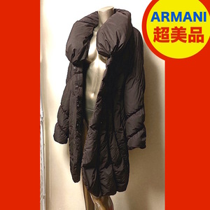 31Y241211G 超美品 ARMANI COLLEZIONI アルマーニ レディース ダウンコート 検 タトラス セオリー モンクレール バーバリー ランバン