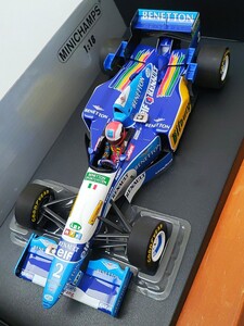 ☆ 新品稀少品！新規金型 PMA1/18 ベネトン ルノー B195 ＃2 Ｊ.ハーバート 1995年　イギリスGP 初優勝モデル limited edition 180pcs. ☆