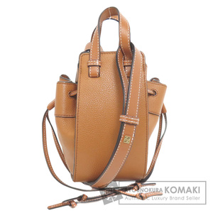 LOEWE ロエベ ハンモック ミニ 2WAY ハンドバッグ カーフ レディース 中古