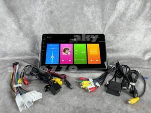 10インチ 70系 ヴォクシー ノア 専用 パネル iPhone CarPlay ナビ ディスプレイオーディオ 新品 バックカメラ付 2GB/32GB