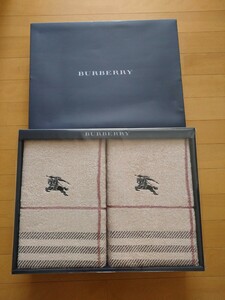 バーバリー/BURBERRY タオルケット 2枚セット 未使用 送料込み