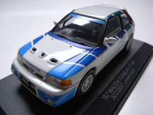 ■絶版品■【SAPI】1/43 SCC002 マツダ ファミリア GT-Ae BG8Z competition 1992