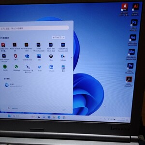 panasonicノートPC core i5 Windows11 office PremierePro Autocad2023 メモリ8G SSD