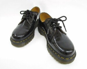 [即日発送] ★良品★ Dr.Martens メンズ 3ホール レースアップ シューズ エナメル ドクターマーチン UK6 ブラック 331