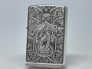 送料無料 ZIPPO[ジッポー] CREST 魔獣クレスト(リヴァイアサン) 2SI-LEVIATHAN