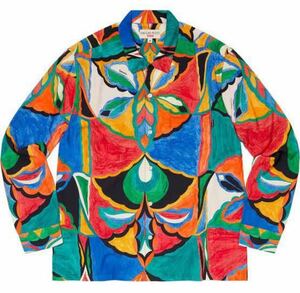 Supreme × Emilio Pucci L/S Shirt シュプリーム エミリオ プッチ 長袖 シャツ box logo ボックス ロゴ ロングスリーブ 総柄 アロハ