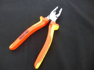 未使用 KNIPEX クニペックス 0206-180 絶縁ペンチ 180mm 1000V 19