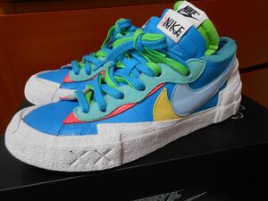 NIKE BLAZER LOW×SACAI×KAWS　ナイキ ブレーザー×サカイ×カウズ　トリプルコラボスニーカー　サイズ；24.5cm