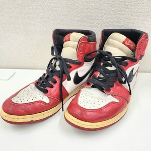 IYS69609K NIKE ナイキ AIR JORDAN1 エアージョーダン 940810Y3/130207-101-00 28.0cm スニーカー 赤白 ハイカット スラムダンク 桜木花道