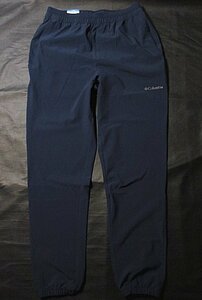 本物正規◆ コロンビア◆撥水/吸湿速乾/ストレッチ/アクティブパンツ ジョガー HIKE JOGGER■L■紺■新品/日本未入荷/OMNI SHIELD/0431-464