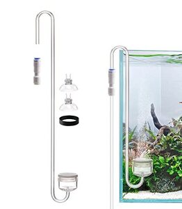 Clscea 水草CO2用 全長35cm co2 ディフューザー CO2拡散器 アクリル製 U字型 CO2ストーン バブ