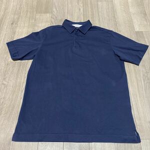 送料無料　古着　半袖【UNITED ARROWS GREEN LABEL RELAXING】Sサイズ　淡い紺色　ユナイテッドアローズ