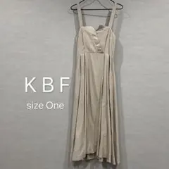 K B F カシュクールキャミワンピース ロング