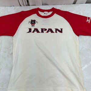 &M& ミズノ MIZUNO プラクティスシャツ tシャツ ポロシャツ 半袖 日本陸上連盟 295-13G7 L 中古品 スポーツ 服 ファッション &H-240910