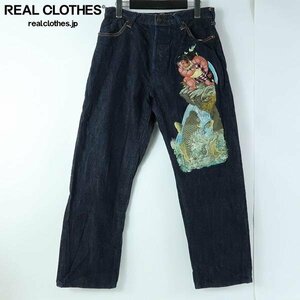 EVISU/エヴィス YAMANE/ヤマネ 686YR LOT 1926 金太郎 ドクチン 山ちゃん セルビッチ デニムパンツ/31×31 /060