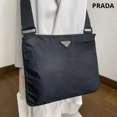 ◇ PRADA プラダ ショルダーバッグ ナイロン ブラック ◇