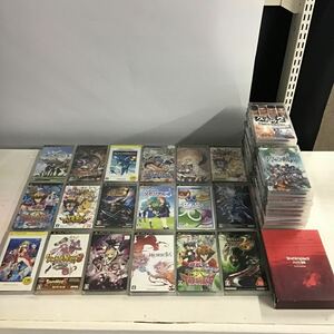 26【ジャンク扱い】PlayStation ポータブル PSP デジモンアドベンチャー ファイナルファンタジー 遊戯王 他 ゲームソフト大量まとめ（100）