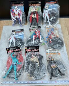 ４５　レア　タツノコキャラクターフィギュア　ドロンジョ　デビルマン　キカイダー　ハカイダー　バンプレスト　大量セット　まとめ売り