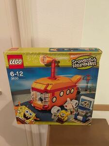 ★LEGO スポンジボブ 3830 The Bikini Bottom Express 新品　写真のように外箱に凹み、値札跡などの痛みあります。