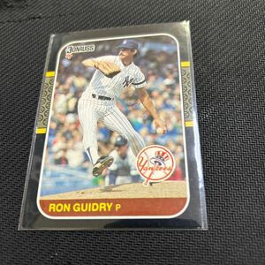 Donruss 1987 Ron Guidry NY Yankees No.93