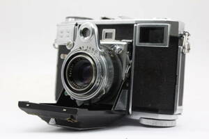 【返品保証】 ツァイスイコン Zeiss Ikon Contessa Zeiss-Opton Tessar 45mm F2.8 蛇腹カメラ v1673