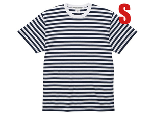 BORDER T-shirt NAVY × WHITE S/ボーダーtシャツ紺色白ネイビーホワイトしましま縞々細ボーダーマニッシュフレンチカジュアルキレカジ