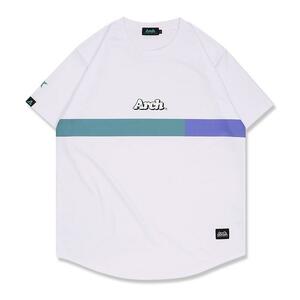 ◆アーチ/Arch☆color block tee★ホワイト　S