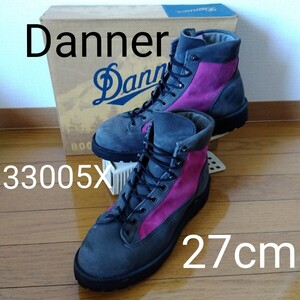 送無★Danner DJ DAN LIGHT 33005X★ASH/PINK★27cm★Made in USA★GORE-TEX★箱付き★ダナー ライト★ ゴアテックス★ブーツ