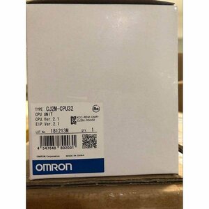 即納 新品 未使用 OMRON オムロン CJ2M-CPU32 CPUユニット【６か月保証】