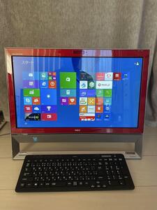 NEC 一体型デスクトップパソコン PC-GD164VAA1 Windows8 Core i5-4200U メモリ4GB HDD1TB