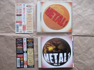 ２点セット◆【ＭＥＴＡＬ １】◆帯付ＣＤ◆(dokken.helloween.angra.blind guardian.accept.stratovarius.rage.impellitteri.viper.tnt)