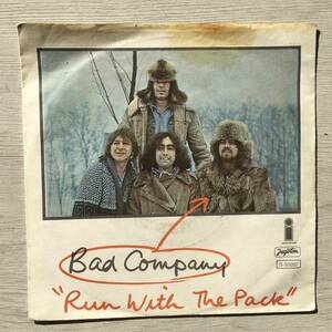 BAD COMPANY RUN WITH THE PACK ユーゴスラビア盤