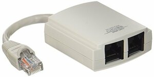 【中古】サンワサプライ RJ45Y分配器 コネクタ TEL-RJ45Y