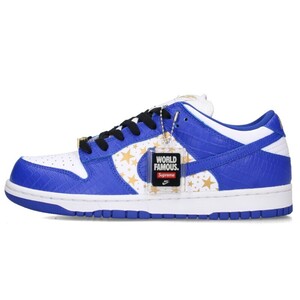 ナイキ NIKE シュプリーム 21SS DUNK LOW OG QS DH3228-100 サイズ:26cm ダンクローオージークイックストライクスニーカー 中古 HJ12