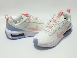 NIKE W AIR MAX INTRLK LITE 白 ピンク 水色 24.5cm ナイキ レディース エアマックス サミットホワイト DX3705-100