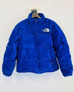 Supremeシュプリーム ジャケット サイズ:L 23AW 日本未発売 ×THE NORTH FACE スウェード ヌプシ ダウンジャケット (Suede Nuptse Jacket) 