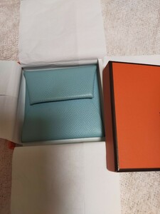 エルメス　HERMES　バスティア　小銭入れ　コインケース　レディース　