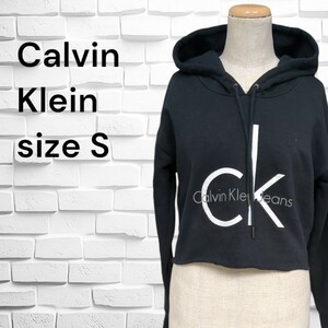 ●Calvin Klein　カルヴァン・クライン　プルオーバー　S　ブラック