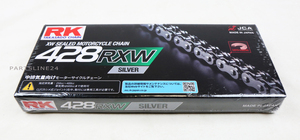 RKチェ－ン SV428RXW130　シルバー　428-130