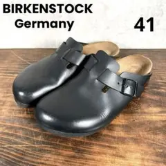 BIRKENSTOCK ボストン スムースレザー レザー 黒 ドイツ製