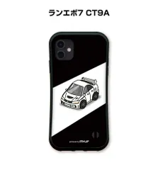 グリップケース スマホケース iPhone16 ミツビシ ランエボ7 CT9A