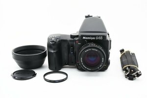 ◇◆ 完動極美品 マミヤ Mamiya 645 PRO 中判 フィルムカメラ ボディ ボデー Sekor C 80mm f/2.8 N 動作絶好調 8660 ◆◇