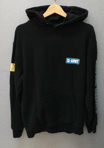 X-LARGE エクストララージ XL-ARMY HOODED SWEAT メンズ パーカー アーミーフードスウェット Lサイズ ストリート