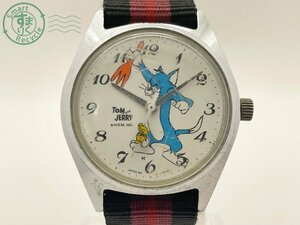 2409600403　△ SEIKO セイコー TOM and JERRY トムとジェリー 5000-7000 手巻き 1970年代 昭和レトロ 中古