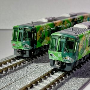 KATO 10-1579 221系 リニューアル車 加工品 NC604編成 お茶の京都ラッピング 6両