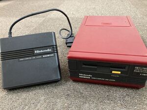 管80096 ファミリコンピュータディスクシステム 本体　任天堂 ファミリーコンピュータ RAMアダプター Nintendo ファミコン 