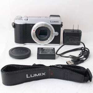 ☆美品・ショット数1867☆ Panasonic LUMIX GX7 MarkIII GX7MK3 ボディ シルバー DC-GX7MK3-S パナソニック ルミックス #3036