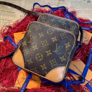 美品 LOUIS VUITTON モノグラム アマゾン ショルダー a195